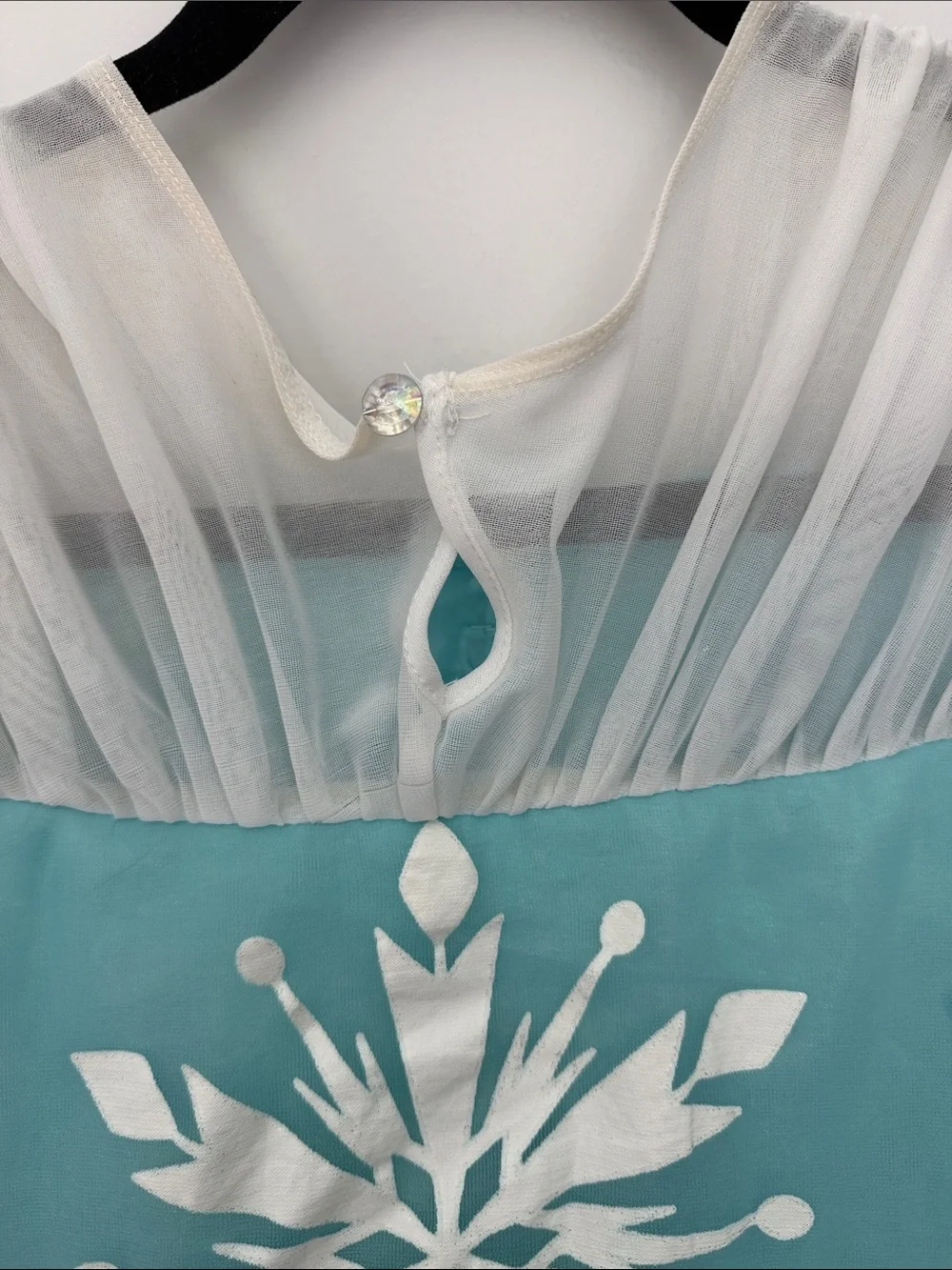 Disney shimmery bodice